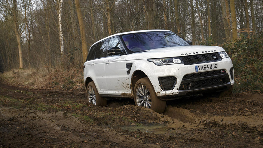 Range Rover Sport off road test